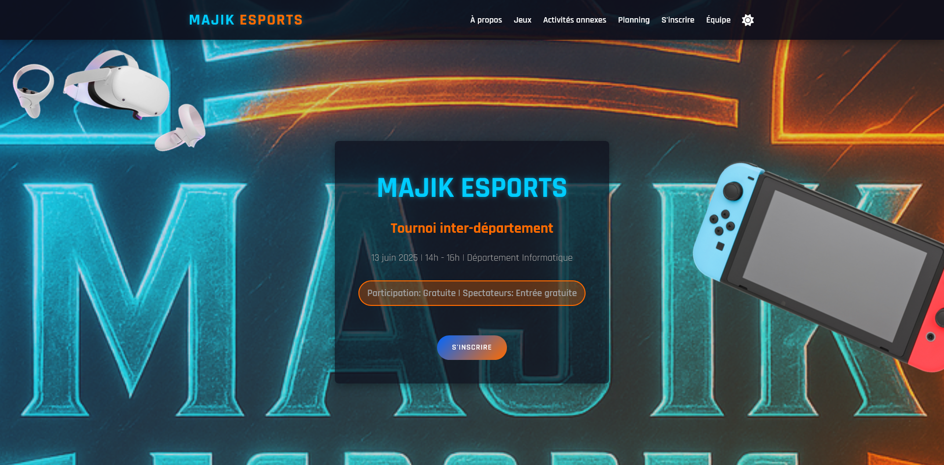 MAJIK Esports - Branding et design esport